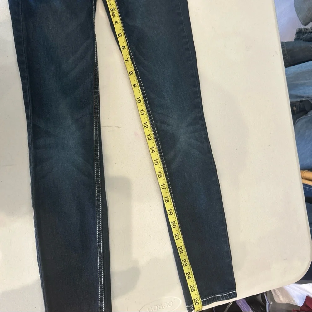 Justice Jeans‎ Kids Simply Low Y2K Skinny Jeans Western Cowgirl Size 12S Girls